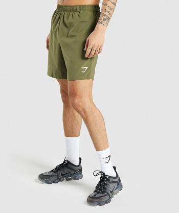 Gymshark Arrival Shorts Herr Mörkgröna | SE 3523MQZ